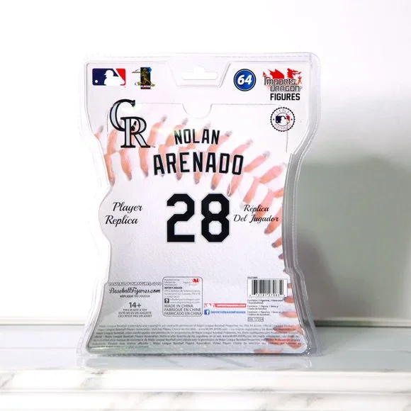 Nolan Arenado 6" Baseball Figurine by Imports Dragon Sealed **Like New** - Picture 3 of 6